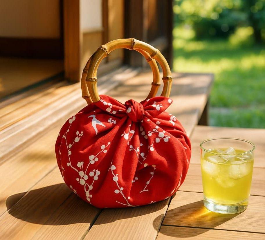Furoshiki bag delivered to your hotel